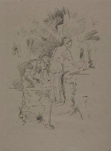 Far og sønn av James Abbott McNeill Whistler