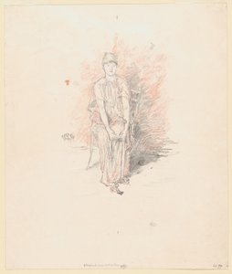 Figurstudie i farger av James Abbott McNeill Whistler