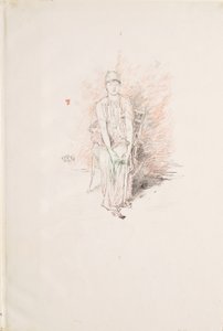 Figurstudie i farger av James McNeill Whistler