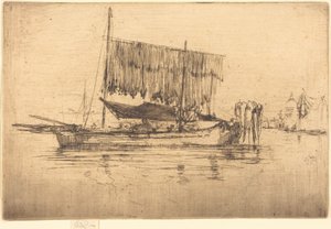 Fiskebåt av James McNeill Whistler