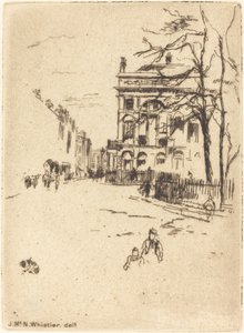 Fitzroy Square av James Abbott McNeill Whistler