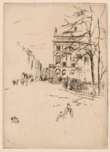 Fitzroy Square av James Abbott McNeill Whistler