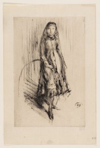 Florence Leyland av James Abbott McNeill Whistler