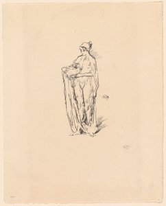 Jente med bolle av James Abbott McNeill Whistler