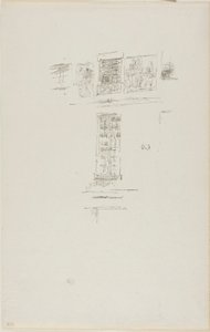 Hôtel Colbert, Windows av James McNeill Whistler