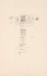 Hotell Colbert, vinduer av James McNeill Whistler
