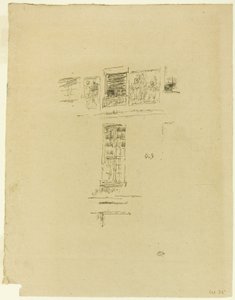Hôtel Colbert, Windows av James Abbott McNeill Whistler