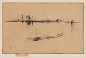 Øyer: Kveld av James Abbott McNeill Whistler