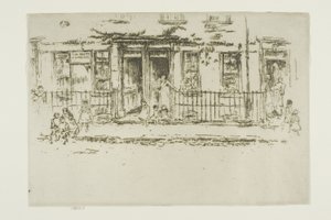 Justice Walk, Chelsea av James Abbott McNeill Whistler