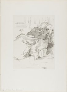 Den vakre sovende dame av James Abbott McNeill Whistler