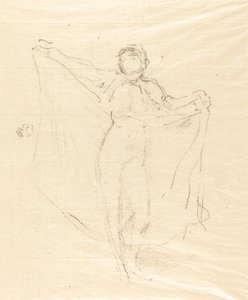 La Danseuse: En studie av naken av James Abbott McNeill Whistler