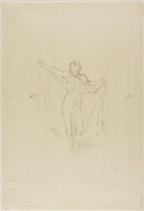 La Danseuse: En studie av naken av James Abbott McNeill Whistler