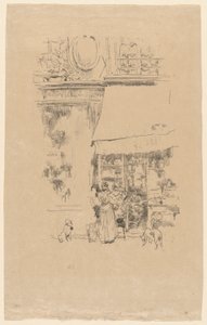 Fruitière av rue de Grenelle av James Abbott McNeill Whistler