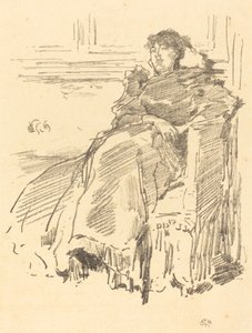 Den røde kjolen av James Abbott McNeill Whistler