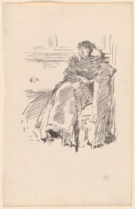 Den røde kjolen av James Abbott McNeill Whistler