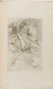 Dame i en lenestol av James Abbott McNeill Whistler
