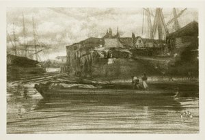 Limehouse av James Abbott McNeill Whistler
