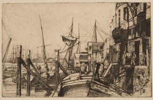 Limehouse av James McNeill Whistler