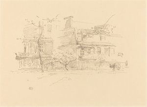 Lindsay Row, Chelsea av James Abbott McNeill Whistler