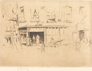 Lille domstolen av James Abbott McNeill Whistler