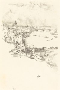 Lille London av James Abbott McNeill Whistler