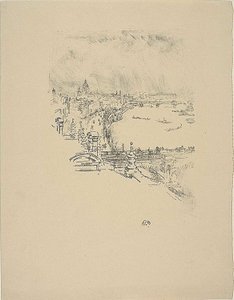 Lille London av James Abbott McNeill Whistler