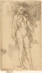 Liten nakenfigur av James Abbott McNeill Whistler