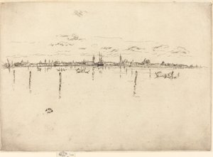Lille Venezia av James Abbott McNeill Whistler