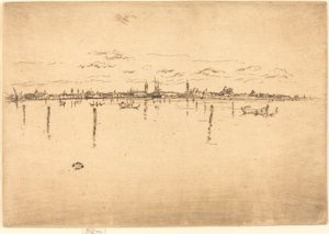 Lille Venezia av James Abbott McNeill Whistler