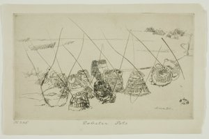 Hummerpotter - Selsea Bill av James Abbott McNeill Whistler