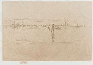 Lang lagune av James Abbott McNeill Whistler