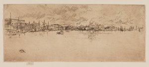 Lange Venezia av James Abbott McNeill Whistler
