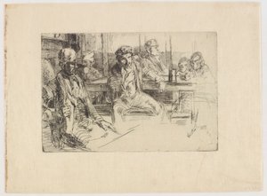 Longshore menn av James Abbott McNeill Whistler