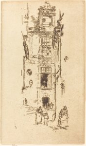 Rådhuset, Loches av James Abbott McNeill Whistler