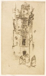 Rådhuset, Loches av James Abbott McNeill Whistler