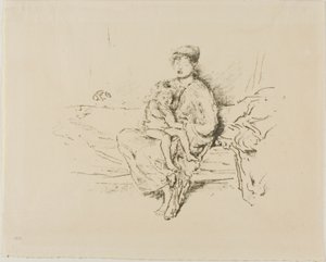 Mor og barn, nr. 2 av James Abbott McNeill Whistler