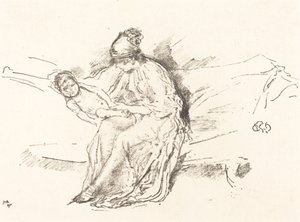 Mor og barn, nr. 4 av James Abbott McNeill Whistler