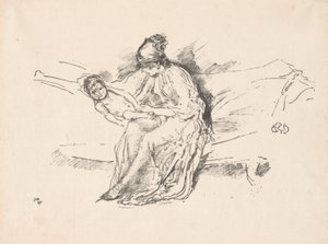 Mor og barn, nr. 4 av James Abbott McNeill Whistler