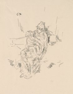 Mor og barn, nr. 5 av James Abbott McNeill Whistler