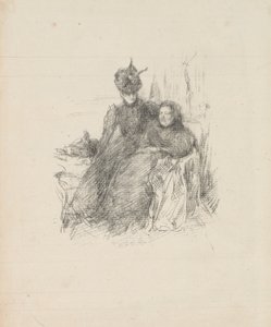 Mor og datter av James Abbott McNeill Whistler