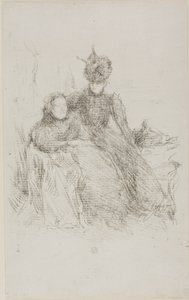 Mor og datter av James Abbott McNeill Whistler