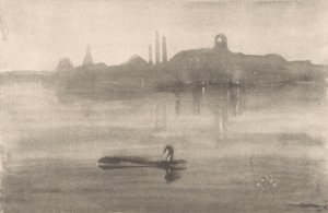 Nocturne av James Abbott McNeill Whistler