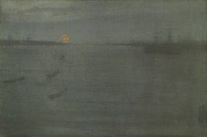 Nocturne: Blått og gull – Southampton Water av James McNeill Whistler