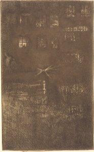 Nocturne: Dansehuset av James Abbott McNeill Whistler