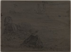Barnepike og barn av James Abbott McNeill Whistler