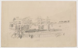 Gamle Battersea Bridge av James Abbott McNeill Whistler