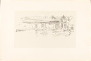 Gamle Battersea Bridge av James Abbott McNeill Whistler
