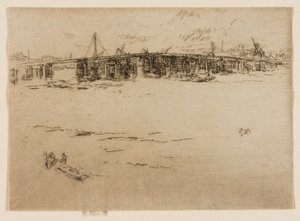 Old Battersea Bridge, nr. 2 av James Abbott McNeill Whistler