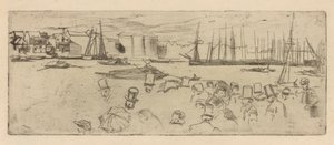 Penny Passengers, Limehouse av James Abbott McNeill Whistler