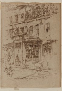 Little Butter Street, Brussel av James Abbott McNeill Whistler